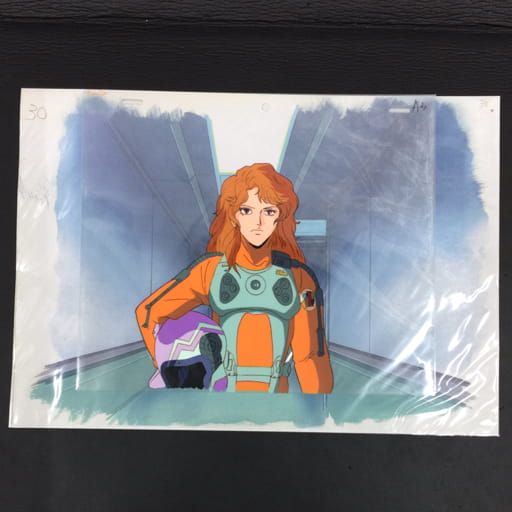 銀河英雄伝説 カーテローゼ セル画 背景有 A3